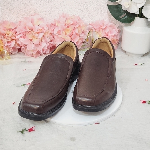 Deer Stag Greenpoint Brown Men's Slip On Loafers Size: 14W - Picture 1 of 11